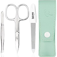 Marqus Manicure Set 3 Piece Set Including Scissors Nail File And Tweezers Perfect For Him Or Her At Home Or Travel Kit Min