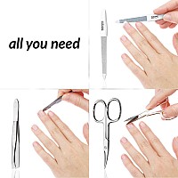 Marqus Manicure Set 3 Piece Set Including Scissors Nail File And Tweezers Perfect For Him Or Her At Home Or Travel Kit Min