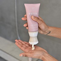 Virtue Smooth Conditioner for Frizz Control for Curly Hair, Sulfate Free, Safe for All Hair Types, Color Safe