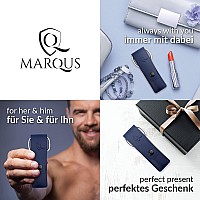 Marqus Manicure Set 3 Piece Set Including Scissors Nail File And Tweezers Perfect For Him Or Her At Home Or Travel Kit Blu