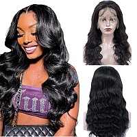 24 Inch Lace Front Wigs Pre Plucked With Baby Hair Brazilian Body Wave Human Hair Wigs Unprocessed Brazilian Human Hair Wigs 150