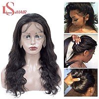 24 Inch Lace Front Wigs Pre Plucked With Baby Hair Brazilian Body Wave Human Hair Wigs Unprocessed Brazilian Human Hair Wigs 150