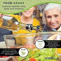 Greenive Grapeseed Oil Organically Grown 100 Pure Cold Pressed Light Flavor High Tempurature Cooking 16Oz