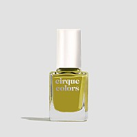 Cirque Colors Creme Nail Polish Beatnik Pickle Green 37 Fl Oz 11 Ml Vegan Crueltyfree Nontoxic Formula