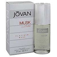 Jovan Platinum Musk Men's EDC Spray, 3 Fl Oz