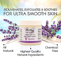 The Keys Florida Sea Salt Scrub Exfoliating Body Scrub With Wooden Spoon Foot Scrub Hand Scrub Made With Pure Florida Se