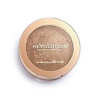 Makeup Revolution Bronzer Reloaded, Buildable Formula, Highlighting & Bronzing Powder, for Dark Skin Tones, cruelty-Free, Long Weekend, 053 Oz