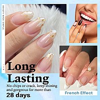 Azurebeauty Clear Dip Powder For Nails Essential Transparent Dipping Build Powder Crystal French Art Starter Manicure Beginner