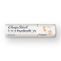 Chapstick Total Hydration Essential Oils Happy Orange And Lemon Lip Balm Tube Lip Care 012 Oz