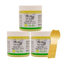 The Keys Sea Salt Scrub Exfoliating Body Scrub Wooden Spoon Foot Scrub Hand Scrub For Men Women Made With Pure Florida