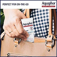 Aquaphor Healing Ointment - Variety Pack, Moisturizing Skin Protectant For Dry Cracked Hands, Heels And Elbows - 14 Oz. Jar + 1.75 Oz. Tube