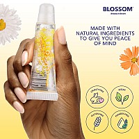 Blossom Scented Moisturizing Lip Gloss Tubes Infused With Real Flowers 03 Fl Oz9Ml Mango