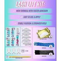 Stacy Lash Lift Kit Professional Salon Premium Quality Eyelash Perm Curling Lotion Liquid Full Lifting Set Eyelash Perming