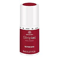 Alessandro Striplac Pink Diva Nail Polish - Vegan, 8 ml