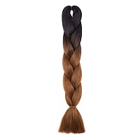 Benehair Ombre Braiding Hair 1 Bundle 24Inch Jumbo Braiding Hair Extensions High Temperature Synthetic Braid Hair Braiding Hair