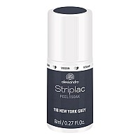 alessandro Striplac Grey Nail Polish 0.27 oz - Quick Dry