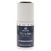 alessandro Striplac Peel or Soak Nail Polish - Superstition Blue