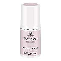 alessandro Striplac Peel or Soak Nail Polish - Long Lasting Wear - Quick Drying Time - Offers a Variety of Colors - Delivers Professional Results - Vegan - Cruelty Free - Pretty Ballerina - 0.27 oz