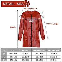 Exttlliy Chameleon Fabric Salon Smock Professional Hair Stylist Jacket Waterproof Haircut Cape Barber Apron Dark Red Xl