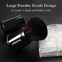 Retractable Kabuki Makeup Brushdaubigny Powder Brushes Foundation Travel Foundation Brush For Blush Bronzer Powder