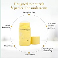 Milk Honey Baking Soda Free Deodorant No 05 Aluminum Free Deodorant For Women And Men Natural Deodorant With Lemon And Vani