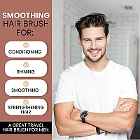 Shash Since 1869 Handmade In Germany The Goto 100 Boar Bristle Hair Brush For Thin To Normal Hair Naturally Conditions I