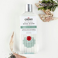 Cremo Rich-Lathering Silver Water & Birch Body Wash For Men, A Revitalizing Combination Of Glacier-Fed Streams And White Birch 16 Fl Oz