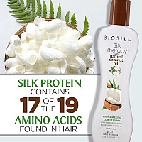 BioSilk Coconut Oil Conditioner, 5.64 Oz, Frizz Control