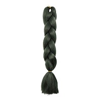 Benehair Dark Green Braiding Hair 1 Bundle 24Inch Jumbo Braiding Hair Extensions High Temperature Synthetic Braid Hair Braiding