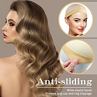 Dreamlover Beige Stocking Wig Caps For Women 12 Pieces