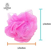 Loofah Lord 12 Pink Bath Or Shower Sponge Loofahs Pouf Mesh Wholesale Bulk Lot