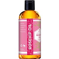 Leven Rose Rosehip Seed Oil For Face 16 Oz Pure Rosehip Oil For Face Unrefined Cold Pressed Rosehip Oil For Body Nighttime