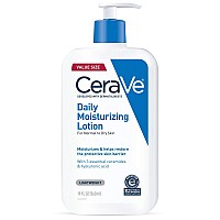 Cerave Daily Moisturizing Lotion For Dry Skin Body Lotion Face Moisturizer With Hyaluronic Acid And Ceramides Daily Moistu