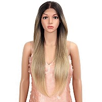 Style Icon Easy360 Lace Wigs 28 Free Part Lace Frontal Wigs Long Straight Wig Ombre Blonde Synthetic Wig28 Sop 22613