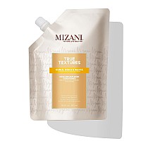 Mizani True Textures Moisture Replenish Conditioner Moisturizes & Defines Curls Silicone & Paraben-Free for Curly Hair 16.9 Fl Oz