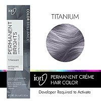 Ion Permanent Brights Creme Hair Color Titanium Titanium