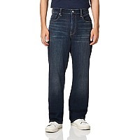 Lucky Brand Mens 181 Relaxed Straight Jean, Balsam, 36W X 32L