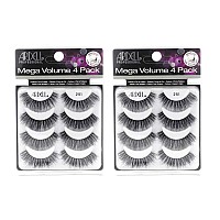 Ardell False Eyelashes Mega Volume 251, 2 packs (4 pairs per pack)