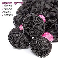 Brazilian Water Wave Bundles Human Hair Wet And Wavy Human Hair Weave Bundles Brazilian Virgin Hair Bundles Remy Human Hair Exte