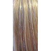 40 Hair Tinsel 100 Strands Shiny Pastel Rainbow