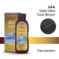 Clairol Professional Permanent Liquicolor For Dark Hair Color 2Aa Dark Ultra Cool Brown 2 Oz