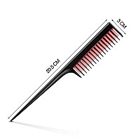 3 Piece Triple Teasing Comb Rat Tail Combs For Women Tool Structure Tease Layers Rattail Comb Rat Tail Comb For Back Combing