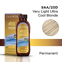 Clairol Professional Permanent Liquicolor For Blonde Hair Color 9Aa Very Light Cool Blonde 2 Oz