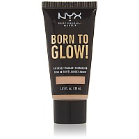 Nyx Professional Makeup Born To Glow Naturally Radiant Foundation Medium Coverage Porcelain