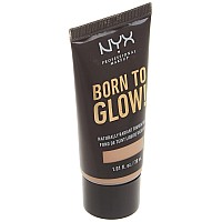 Nyx Professional Makeup Born To Glow Naturally Radiant Foundation Medium Coverage Porcelain