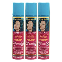 Jerome Russell Tempry Sprayon Pink Hair Color 22Oz X 3 Pack