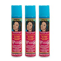 Jerome Russell Tempry Sprayon Blueblack Hair Color 22Oz X 3 Pack