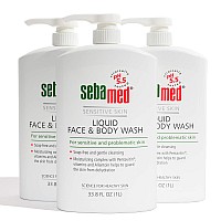 Sebamed Parabenfree Face And Body Wash With Pump For Sensitive And Delicate Skin Ph 55 Ultra Mild Dermatologist Recommended Cl