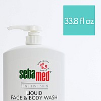 Sebamed Parabenfree Face And Body Wash With Pump For Sensitive And Delicate Skin Ph 55 Ultra Mild Dermatologist Recommended Cl