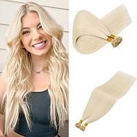 100 Strandspack I Tip Remy Human Hair Extensions Pre Bonded Keratin Stick In Hair Extensions Cold Fusion Hair Piece For Women L